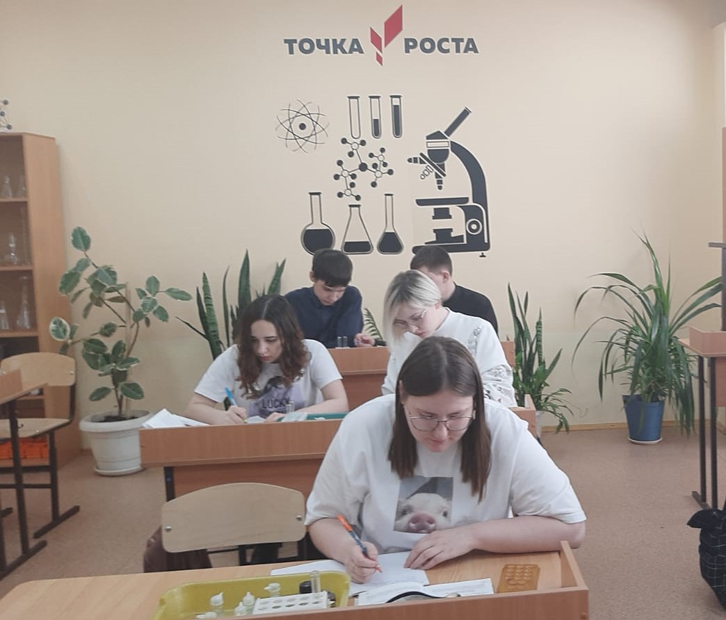 Использование оборудования в Центре «Точка Роста» естественно-научной и технологической направленностей МОУ СОШ №2 УКМО.